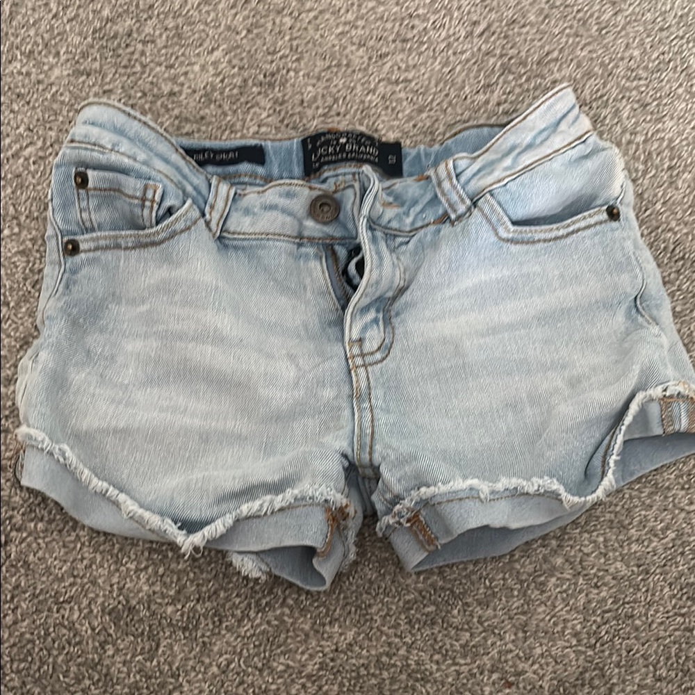 Lucky Brand Light Wash Jean Shorts